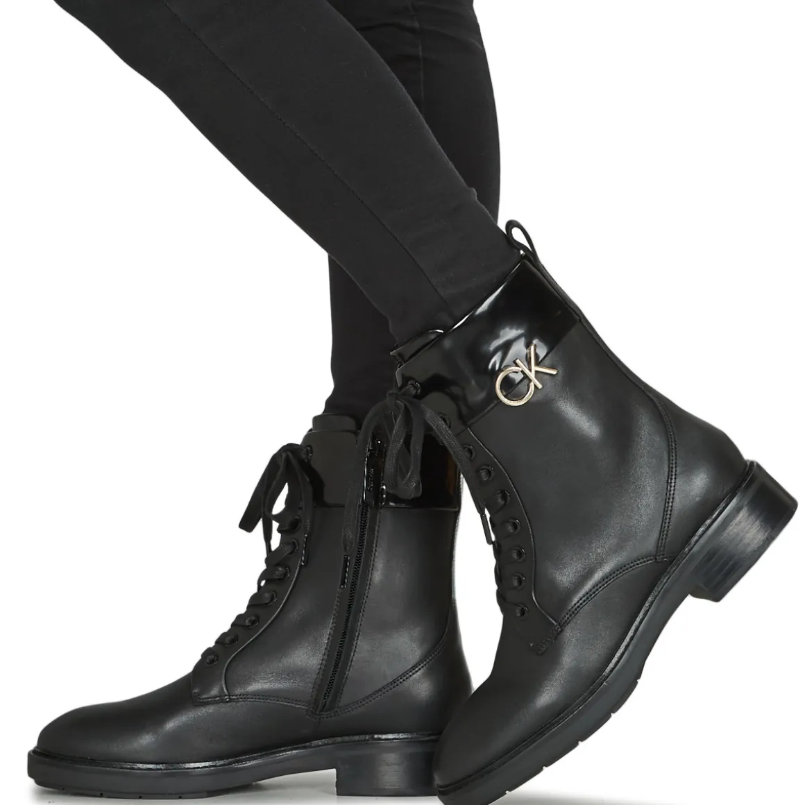 RUBBER SOLE COMBAT BOOT W/HW