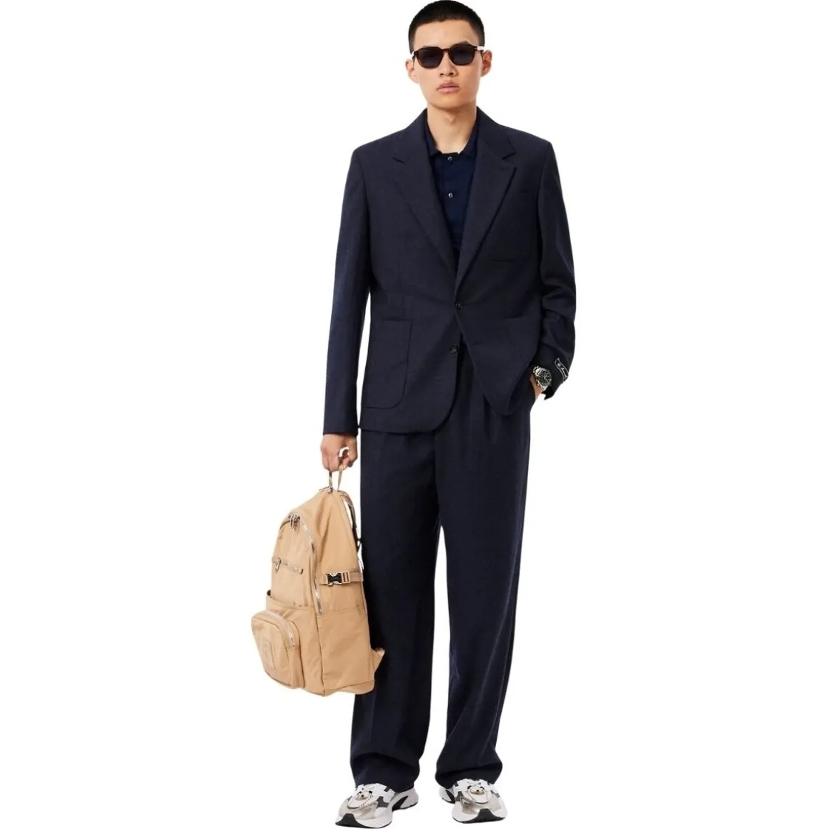 Sac a dos Ref 66648 F07 Beige 45*36*13.5 cm