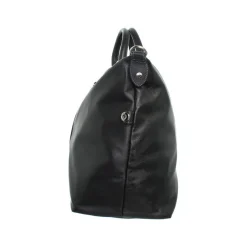 Sac de voyage en cuir ref 33930 Noir 65*38*21 cm