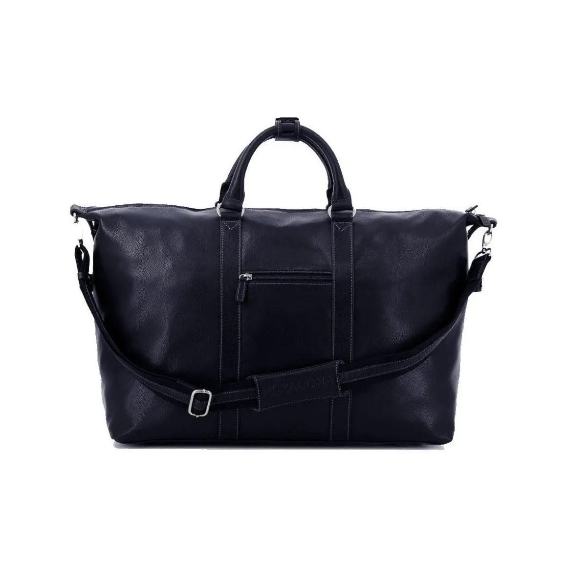 Sac de voyage en cuir ref 33930 Marine 65*38*21 cm