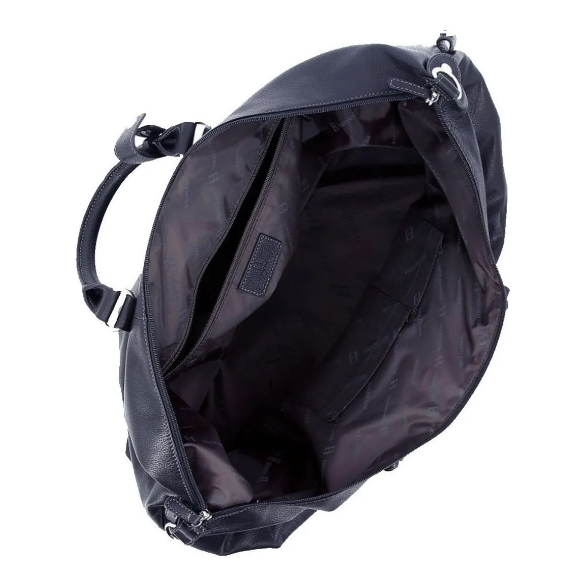 Sac de voyage en cuir ref 33930 Marine 65*38*21 cm