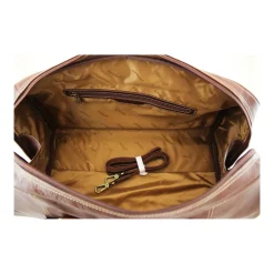 Sac De Voyage Cuir De Vachette Gras K 33155