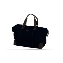 Sac De Voyage Nylon Garni De Croûte De Cuir K 29320