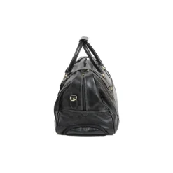 Sac De Voyage Trolley En Cuir De Vachette Gras K 33157