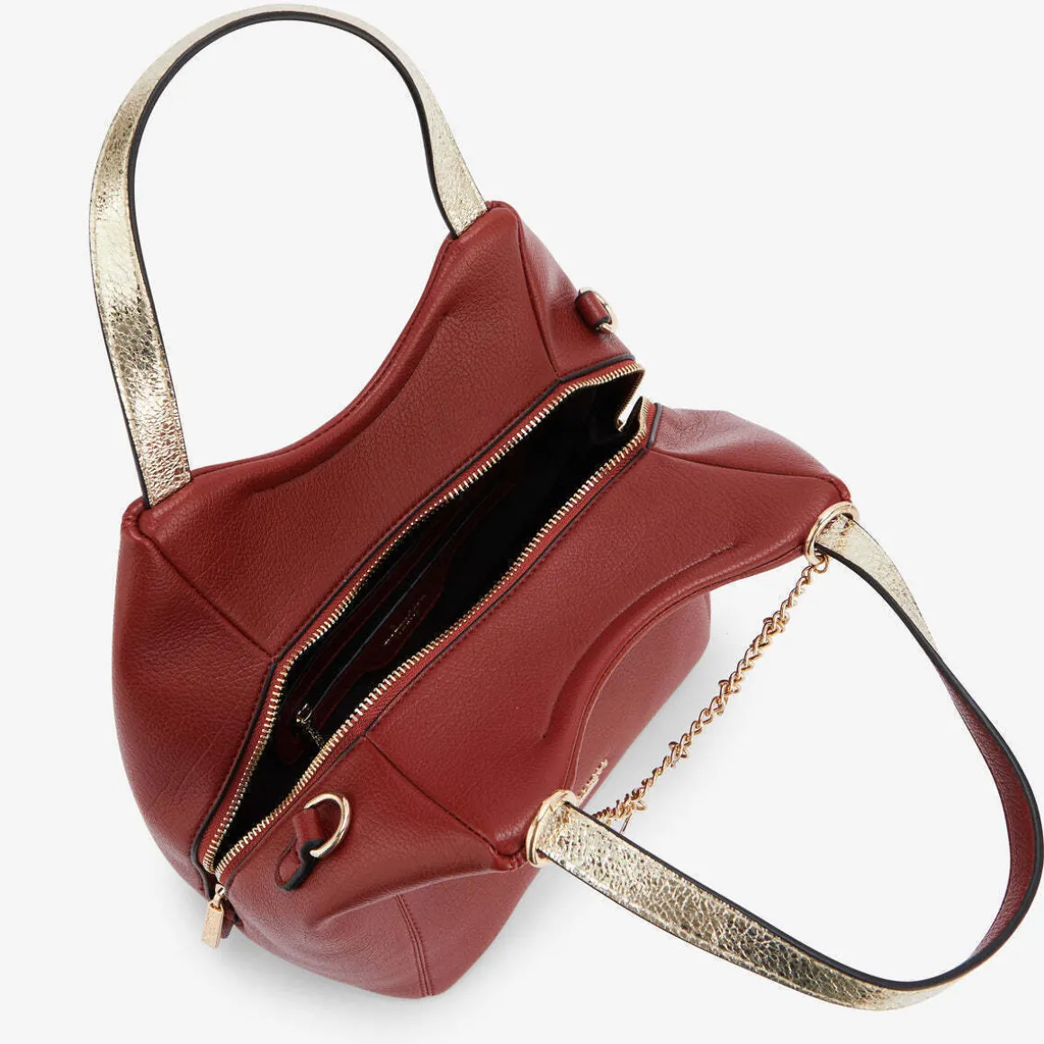 Sac shopper brique Roselaine