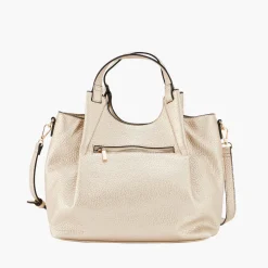 Sac shopper doré Pegguy