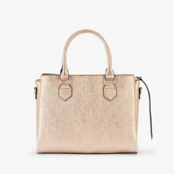 Sac shopper doré Romane