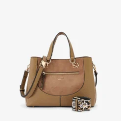 Sac shopper kaki Raven