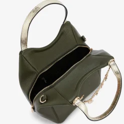 Sac shopper kaki Roselaine