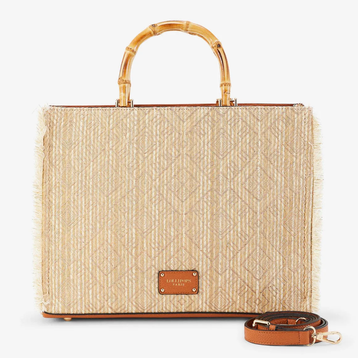 Sac shopper L doré Polly