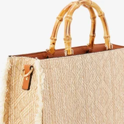Sac shopper L doré Polly