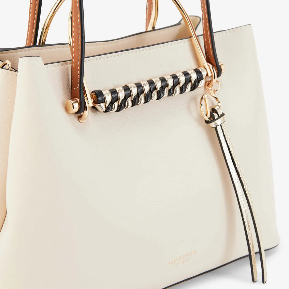 Sac shopper M ivoire P-Kitami