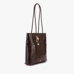 Sac shopper marron Rosario