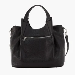 Sac shopper noir Pegguy