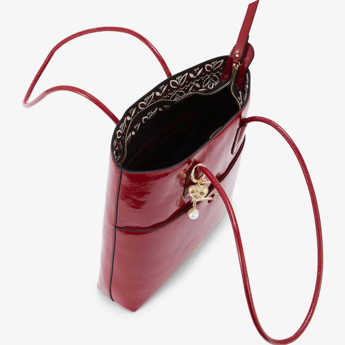 Sac shopper rouge Rosario