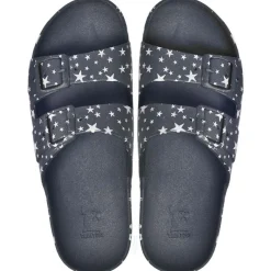 Sandales plates Astromelia