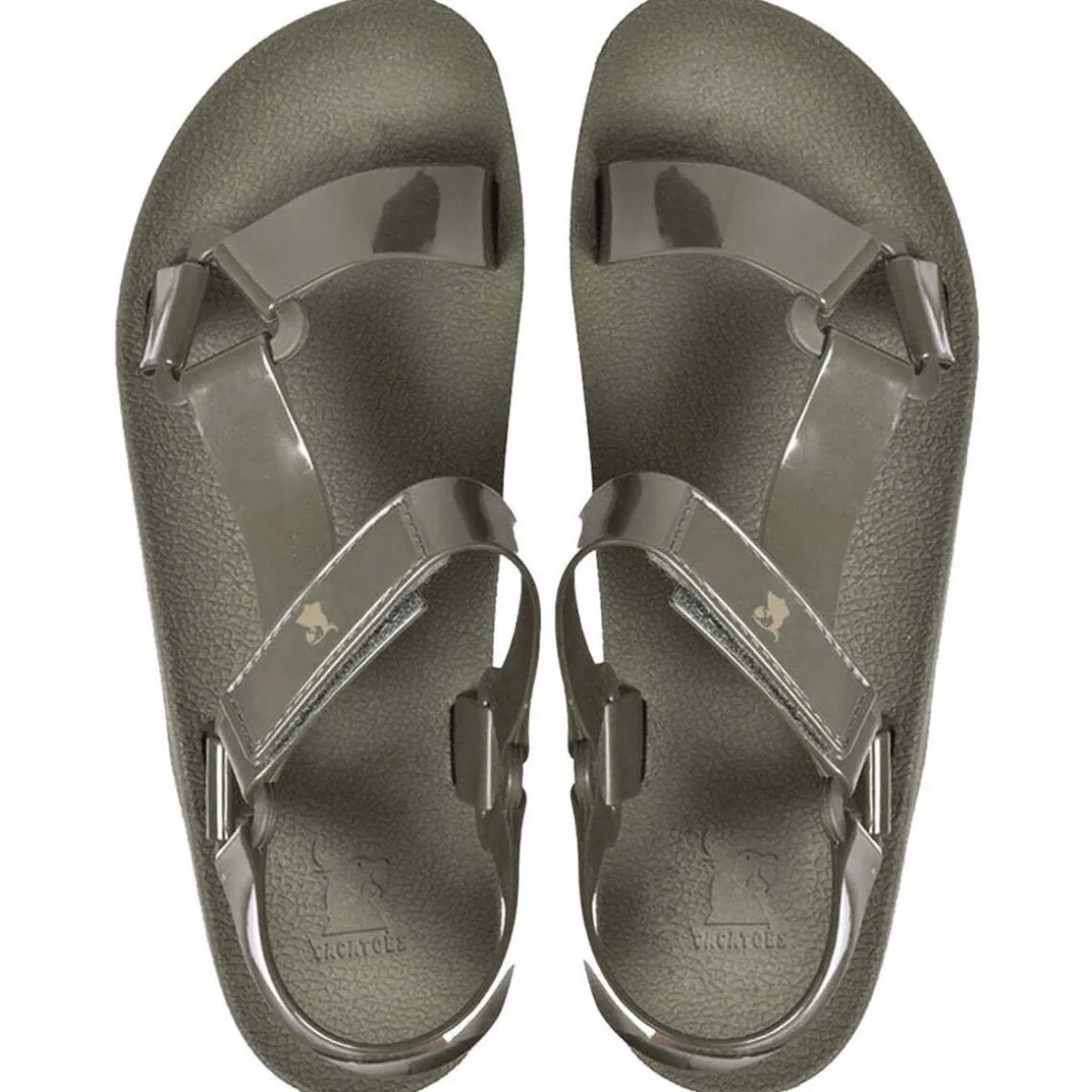 Sandales plates Manaus Couro