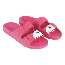 Sandales plates Olhos