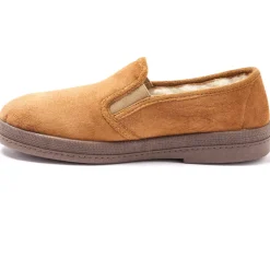 Sans-gêne mixtes en mouton véritable gra