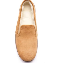 Sans-gêne mixtes en mouton véritable gra