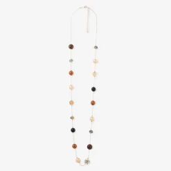 Sautoir multi perles Léopard félin