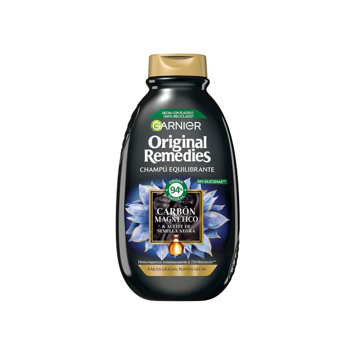 Shampoing Au Charbon Magnétique Original Remedies