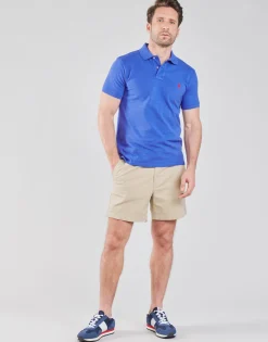 SHORT "PREPSTER" EN CHINO LEGER AVEC CORDON DE SERAGE