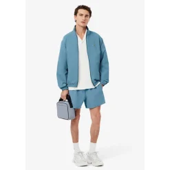 SHORT SLEEVED RIBBED COLLAR