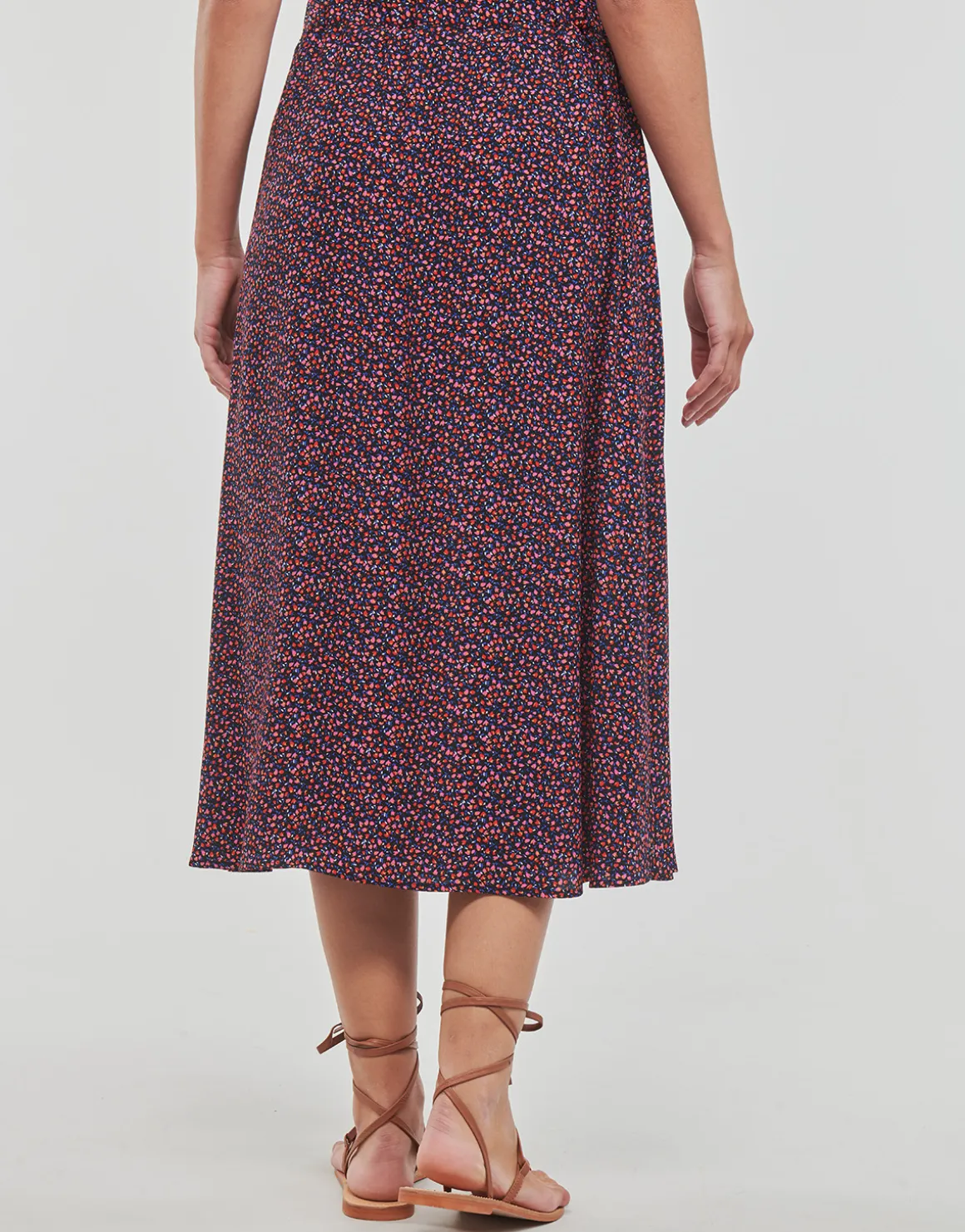 SKIRT MIDI AOP