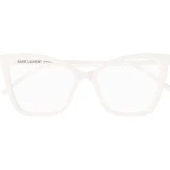 SL 386 Cadres Optiques, Blanc/Transparent, 53 mm