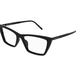 SL 737 MICA THIN OPT Cadres Optiques, Noir/Transparent, 54 m