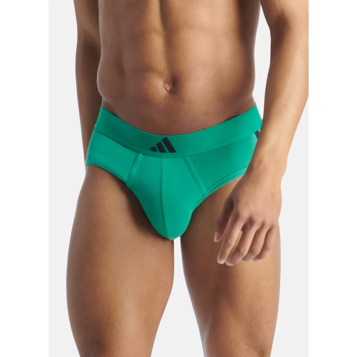 Slips, lot de 2, ACTIVE FLEX COTTON 3 STRIPES