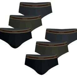 Slips, lot de 6, SELECTION COTON BIO