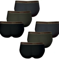 Slips, lot de 6, SELECTION COTON BIO