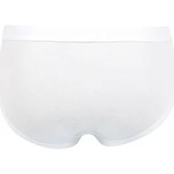 Slips taille haute ouvert, lot de 4, COTON BIO