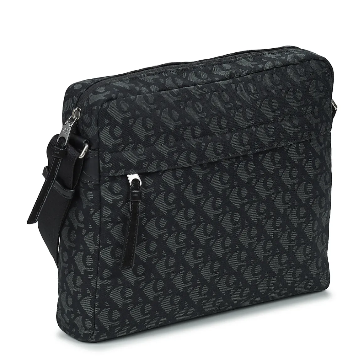 SLOUCHED MONOGRAM ZIP FLIGHT BAG