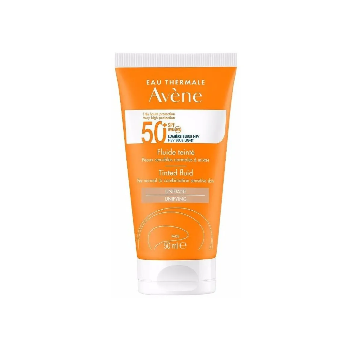 Solaire Haute Protection Fluide Colorant Spf50+