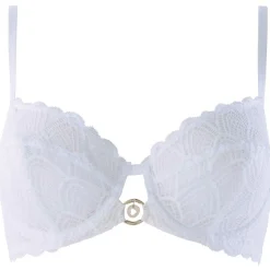 Soutien-gorge armature blanc Justine dentelle