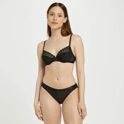 Soutien-gorge armature noir Célia