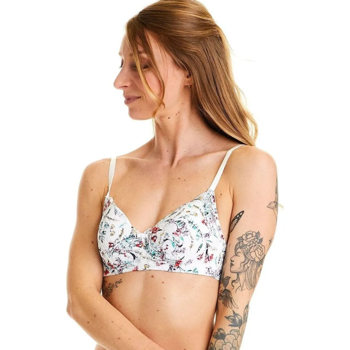 Soutien-gorge souple ivoire Univers