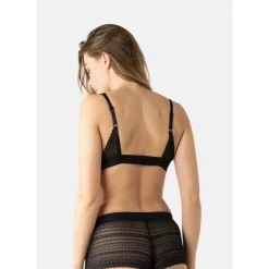 Soutien-gorge triangle sans armatures dentelle