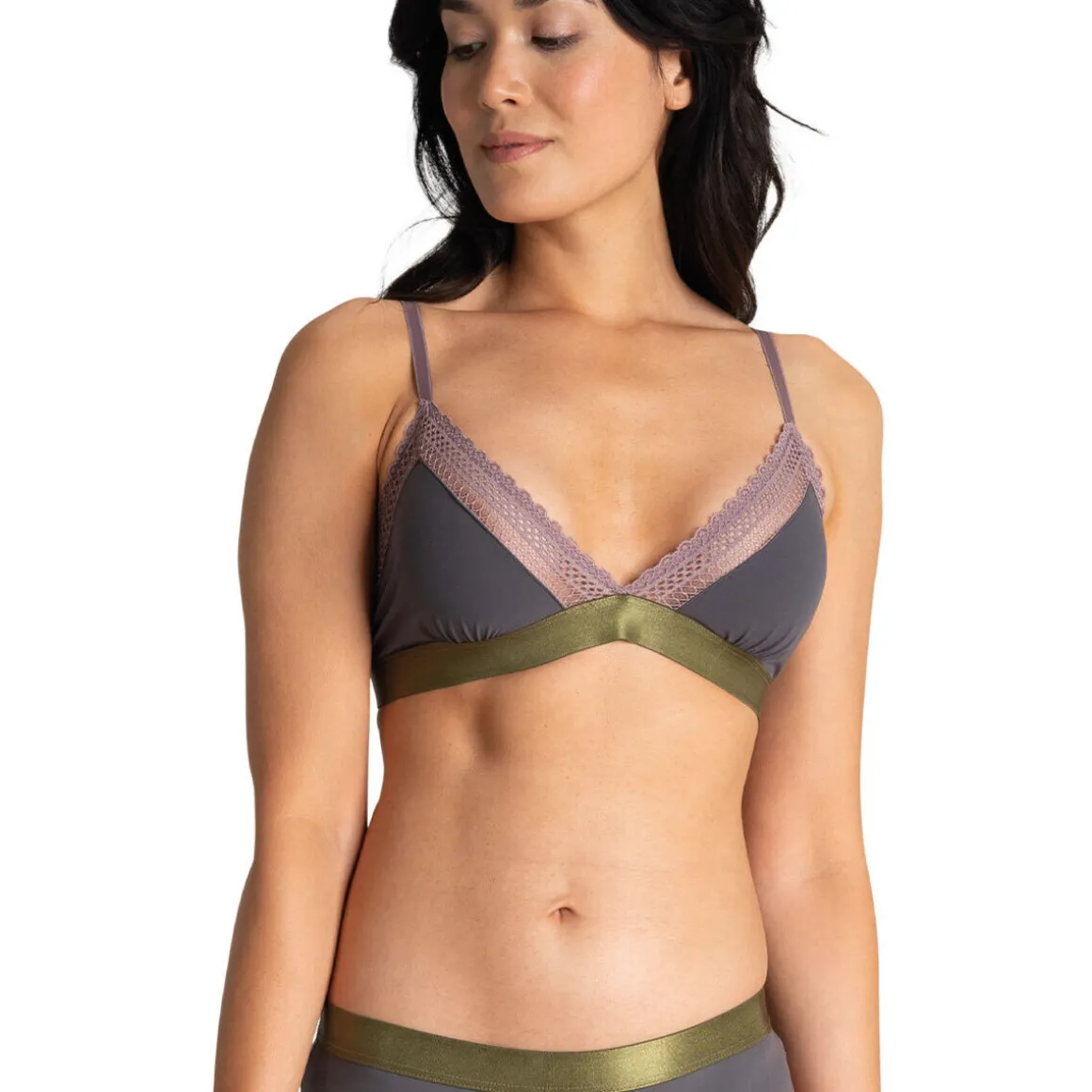 Soutien-gorge triangle sans armatures micro