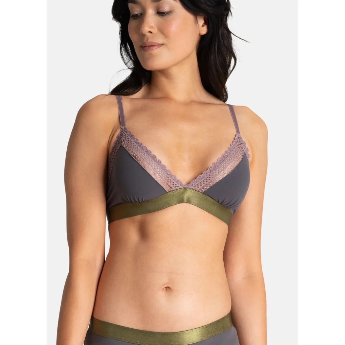 Soutien-gorge triangle sans armatures micro