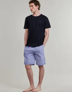 SS WOVEN PJ SET PRINT