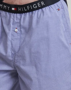 SS WOVEN PJ SET PRINT