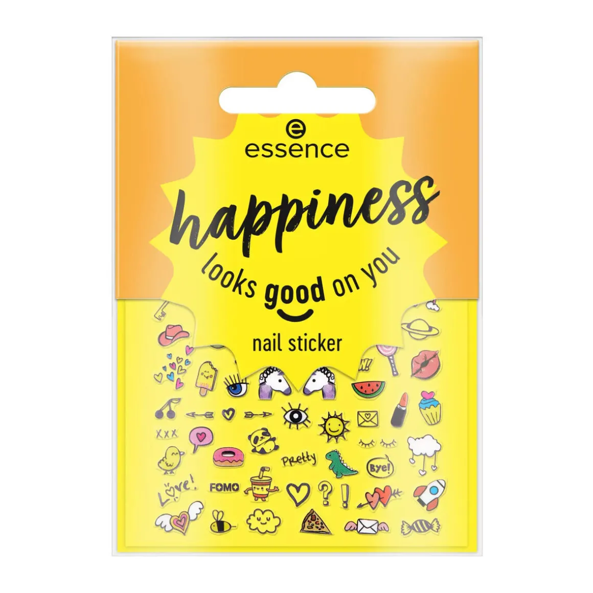 Sticker pour Ongles Happiness Looks Good on You