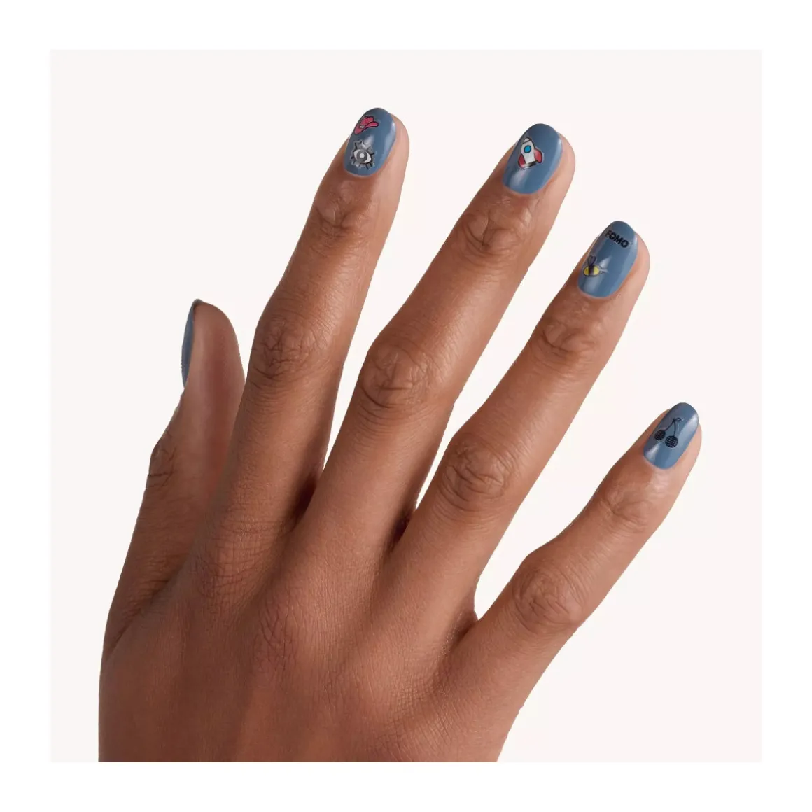 Sticker pour Ongles Happiness Looks Good on You