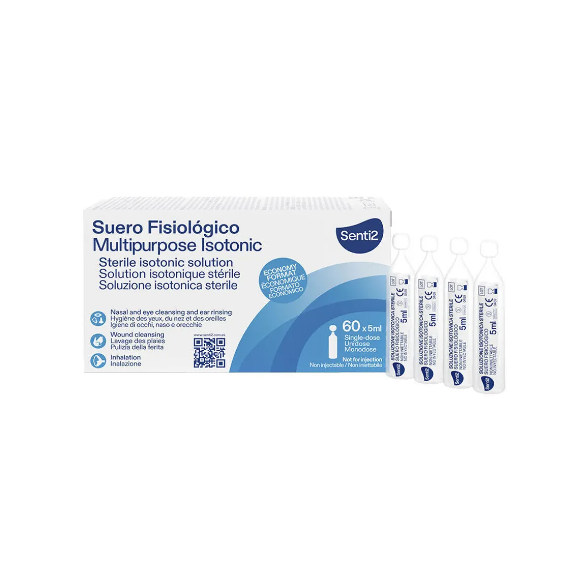 Suero Fisiológico 60 X