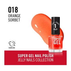 Super Gel Esmalte De Uñas 18-orange Sorbet