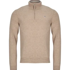 SUPERFINE LAMBSWOOL HALF ZIP